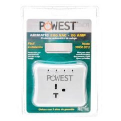 PROTECTOR DE VOLTAJE P/AC AIRMATIC 220VAC 20A POWEST NPRAIR-7252