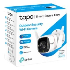 CAMARA TPLINK/ TAPO C320WS /EXTERIOR / WIFI /VISION NOCTURNA A COLOR/256GB/ 2K /AUDIO BIDIRECCIONAL