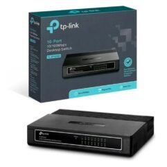 SWITCH TPLINK 16 PUERTOS CUBIERTA PLASTICA PLUG PLAY TL-SF1016D
