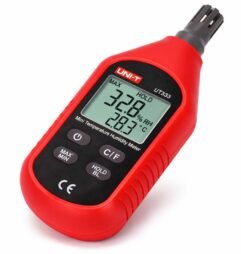 MEDIDOR DE TEMPERATURA Y HUMEDAD HIGOMETRO UNIT-UT333