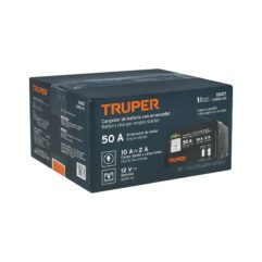 CARGADOR MANUAL 2/10/50AMP P12V TRUPER 13027 CARBA-50