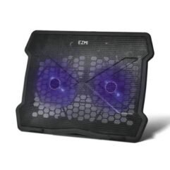 VENTILADOR P/LAPTOP CON LUZ LED AZUL 2 NIVELES DE INCLINACION EZMI DCX-A11 7862111457875