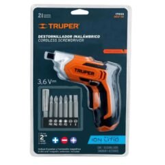 ATORNILLADOR TRUPER INAL 3.6V C/PUNTAS 17033 DESI-36