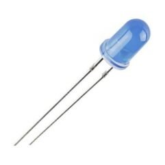 DIODO LED 5MM AZUL FIJO DLED-504