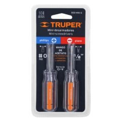 MINI DESARMADORES ESTRELLA Y PLANO TRUPER DES-MINI-2 14199