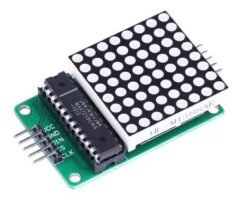 MATRIZ LED MAX7219 CON MICROCONTROLADOR ROB-010