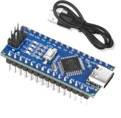 ARDUINO NANO V3.0 ATMEGA328P CON CABLE USB TIPO C ROB-034A DST