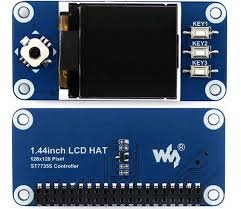 PANTALLA LCD 1.44 PARA RASPBERRY PI 128X128 PIXELES 3.3V RGB 65K ROB-043