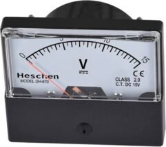 VOLTIMETRO ANALOGICO DH-670 DE ODC 30V DC ROB-048