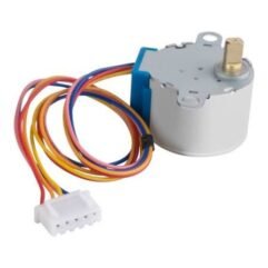 MOTOR DE PASO LENTO DE 5V DC CON 25CM DE CABLE DC ES MANEJADO CON 5v 4 FASES DE LINEAS AA087  ROB-050 DST