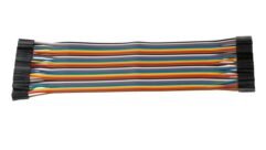 JUMPERS P/PROTOBOARD HEMBRA A HEMBRA 40PCS 30CM  ROB-351