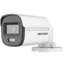 CAMARA TUBO 2MP PLASTICA HD-TVI IR 20M C/AUDIO HIBRIDA COLORVU HIKVISION DS-2CE10DF0T-LPFS