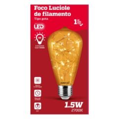 FOCO LUCIOLE DE FILAMENTO 1.5W 2700K IL070404