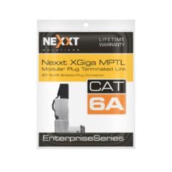 CONECTOR PLUG RJ45 CAT6A XGIGA MODULAR NEXXT NXM-ST00 AW102NXT07