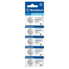 PILA CR2025 LITHIUM BLISTER X5 WESTINGHOUSE CR2025-BP5