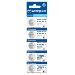 PILA CR2016 3V LITHIUM BLISTER X5 WESTINGHOUSE CR2016-BP5
