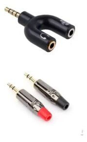 ADAPTADOR SOLIDO Y 2 JACK 3.5 X PLUG 3.5 ADPY-35