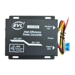 CONVERTIDOR P/CARRO 24V A 12V 20A CVT-20A