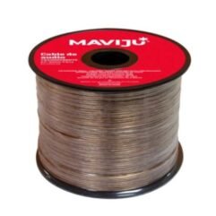 ROLLO DE CABLE PARA PARLANTE TRANSPARENTE 16 300M MAVIJU EL030047