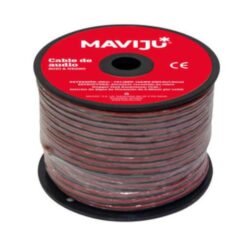 CABLE PARA PARLANTE ROJO NEGRO 300MTS 2X14 AWG MAVIJU EL030061