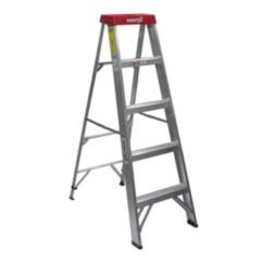 ESCALERA DE ALUMINIO TIPO TIJERA 5 PIES (1.52 MT) 4 ESCALONES HE030017