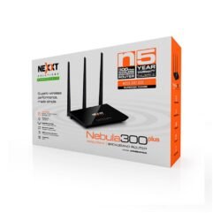 ROUTER INALÁMBRICO NEXXT 300 MBPS 4 PUERTOS NEBULA 300 NW230NXT76