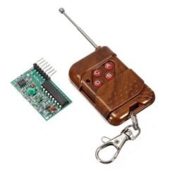 KIT RECEPTOR Y CONTROL REMOTO 4 CANALES ROB-087