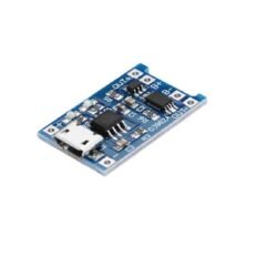 MODULO CARGADOR DE BATERIA DE LITIO MICRO USB 5V 1A 18650TP4056 DOBLE FUNCION ROB-154